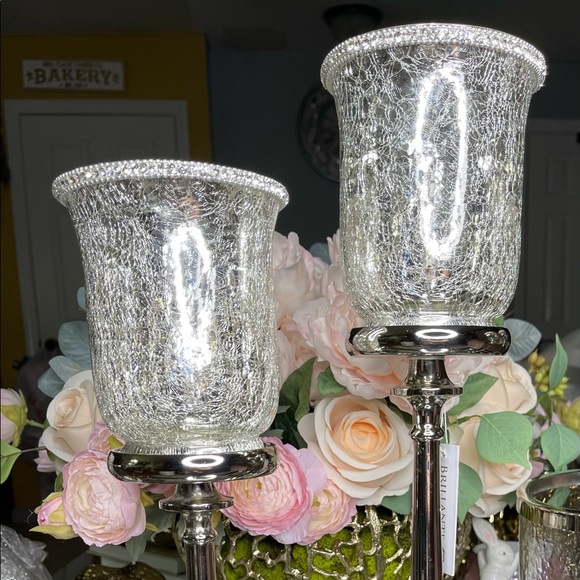 Accents Set Of 2 Beautiful Bling Candle Holder Poshmark